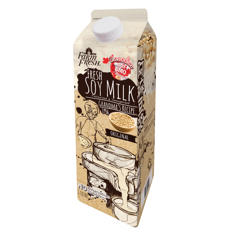 Fresh Soy Milk Original Farm Fresh Malaysia