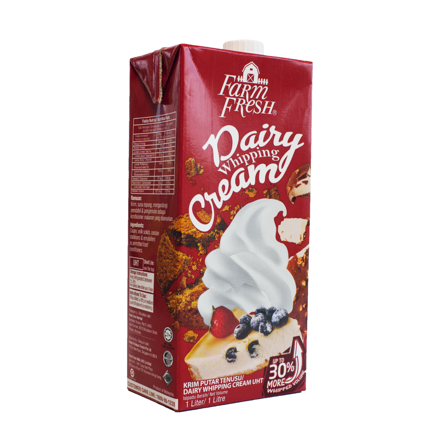 Dairy Whipping Cream Farm Fresh Malaysia