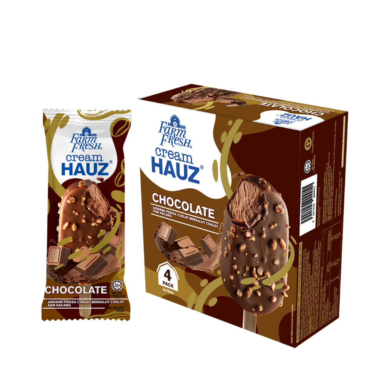 Cream Hauz Chocolate Front